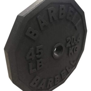 Fake Weights - Replica Weight Plates Prop Set, Styrofoam Olympic Style 45 lb Barbell Barbell Bar Sold Separately. Foam Weights, Light Weights, Props Jokes