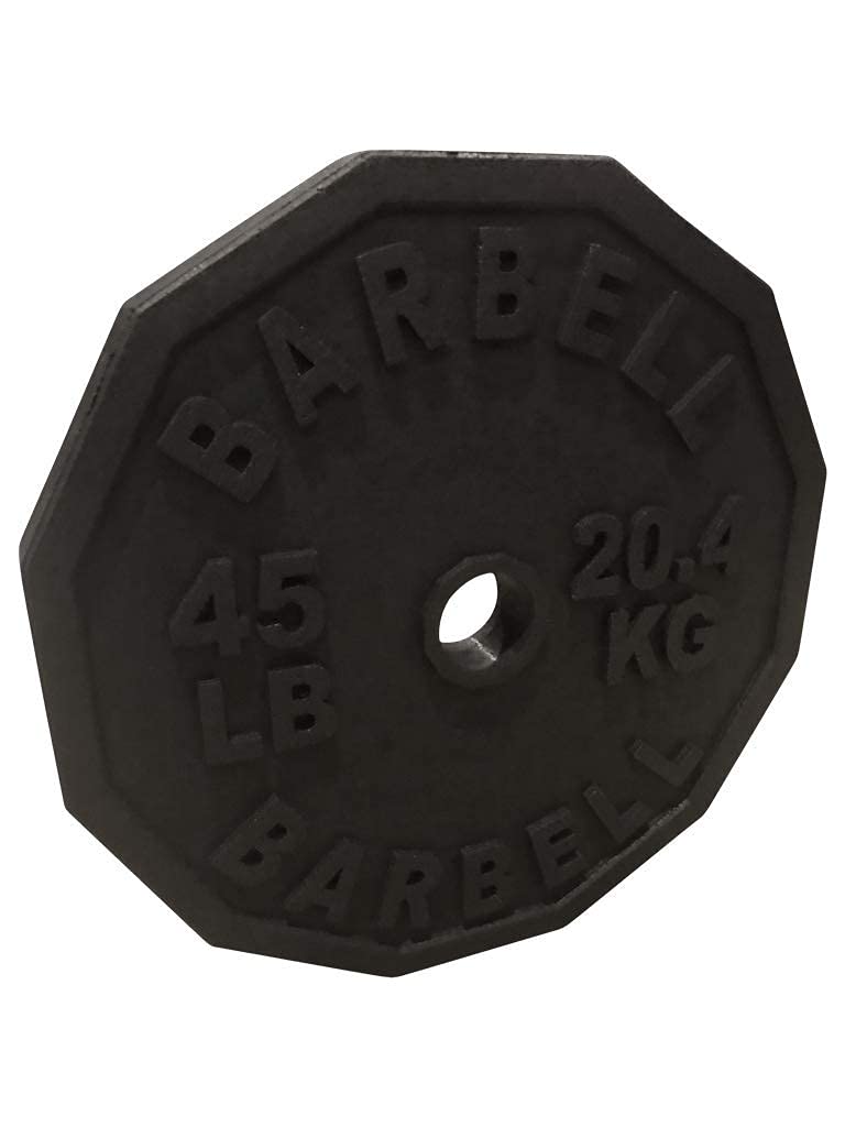 Fake Weights - Replica Weight Plates Prop Set, Styrofoam Olympic Style 45 lb Barbell Barbell Bar Sold Separately. Foam Weights, Light Weights, Props Jokes