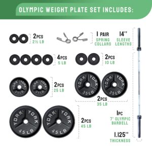 Deep Dish Olympic Weight Plate Set