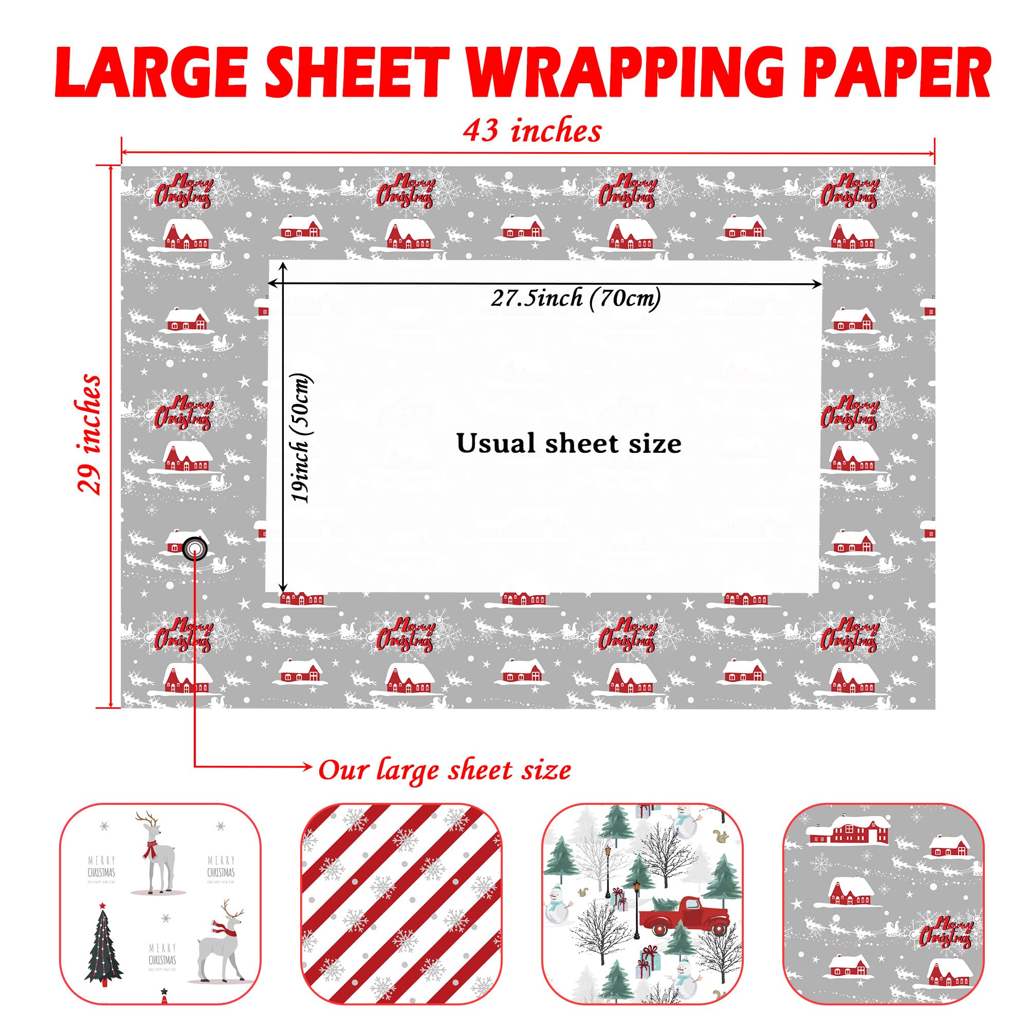 Cuitpan Christmas Wrapping Paper