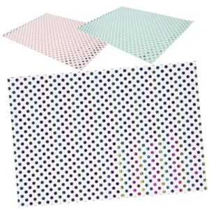 ABOOFAN 15 Pcs Wrapping Paper Crafts Packing Paper Gift Diy Packing Paper Dot Gift Paper Wedding Decor Gift Boxes Decorative Wrapper Paper He Composite Material Flowers