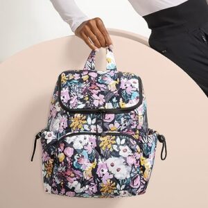 Vera Bradley Featherweight Backpack, Fresh-Cut Floral Lavender