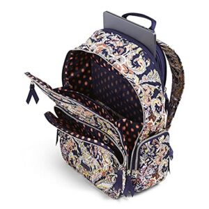 Vera Bradley Women's Performance Twill Commuter Backpack, Tangier Paisley, One Size