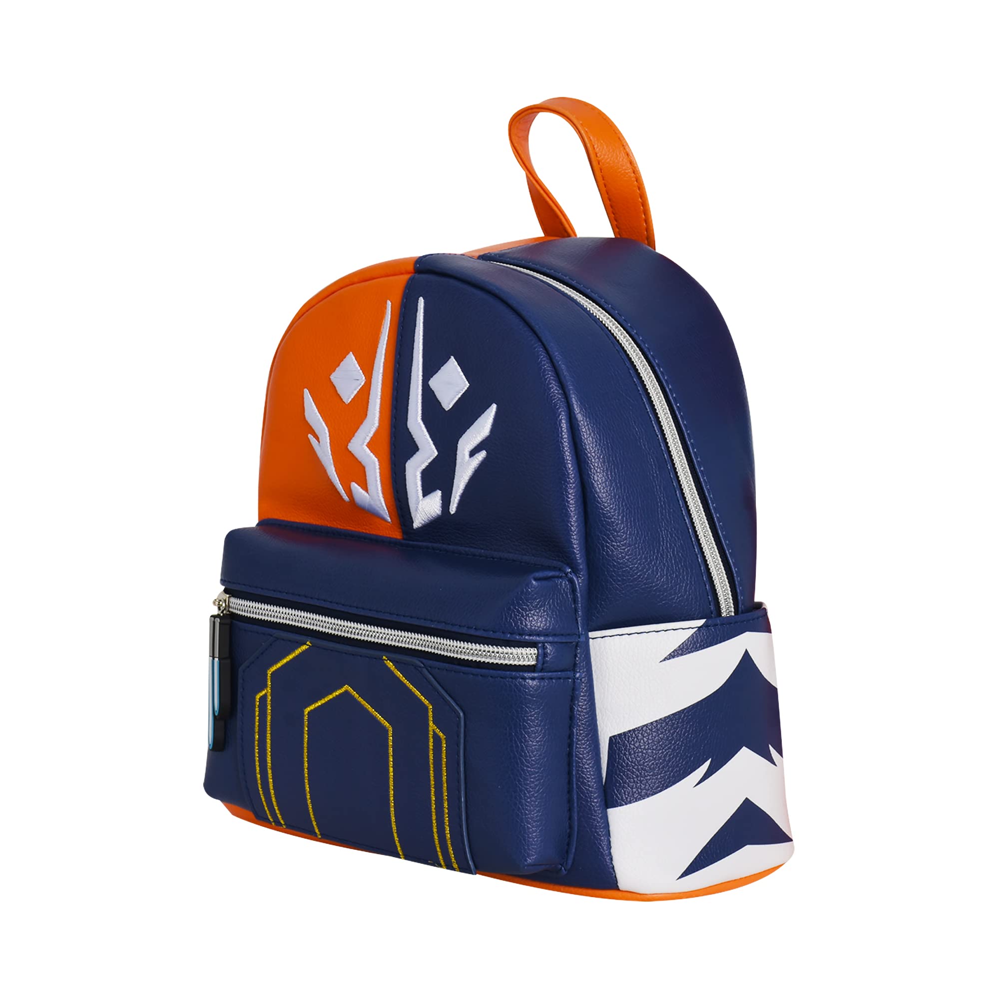 Concept One Star Wars Mini Backpack, Ahsoka Clone Wars Small Travel Bag for Men and Women, Multi, 9 Inch