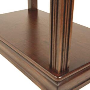 Signature Design by Ashley Breegin New Traditional Wooden Chair Side End Table, Brown