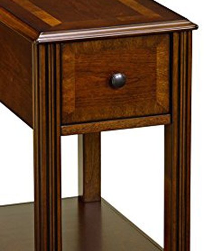 Signature Design by Ashley Breegin New Traditional Wooden Chair Side End Table, Brown