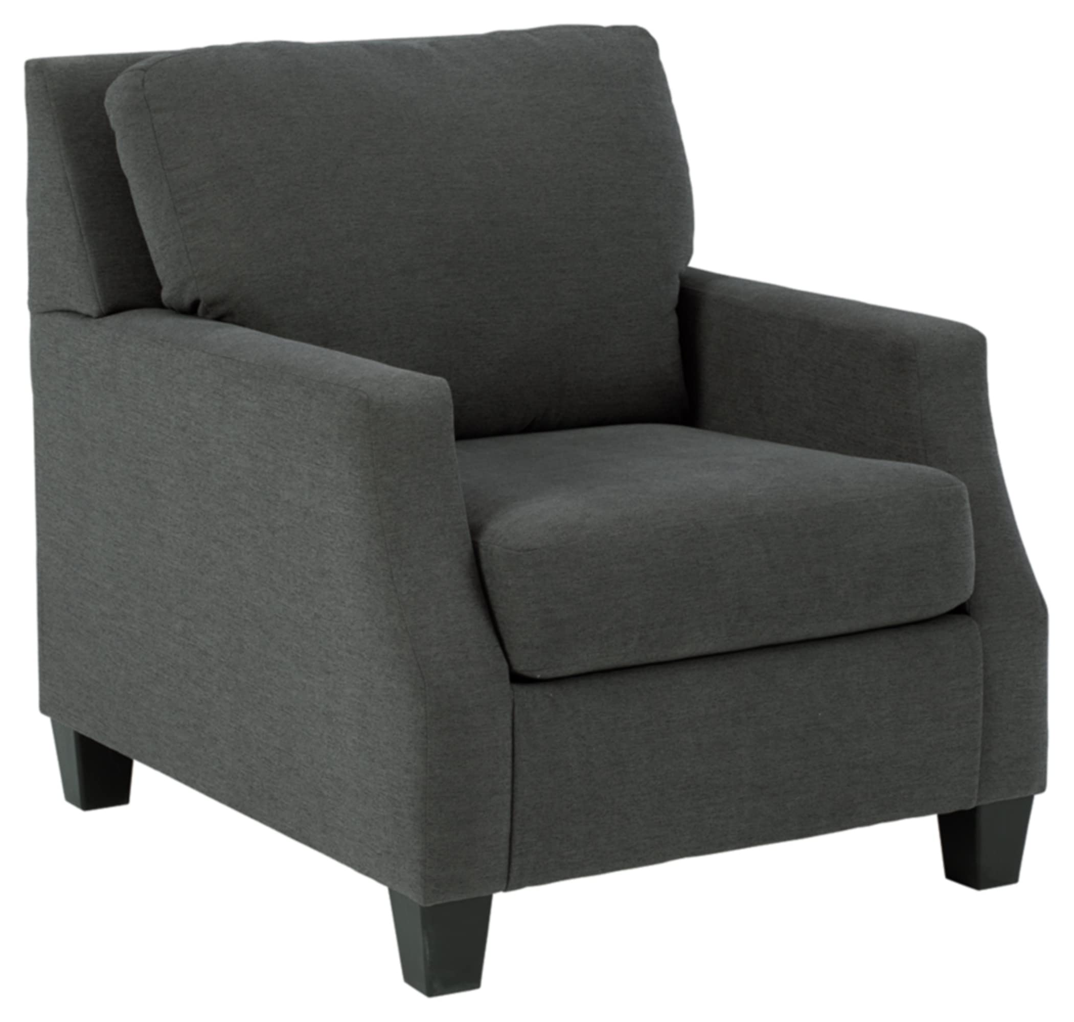 Signature Design by Ashley Bayonne Modern Arm Chair, Dark Gray