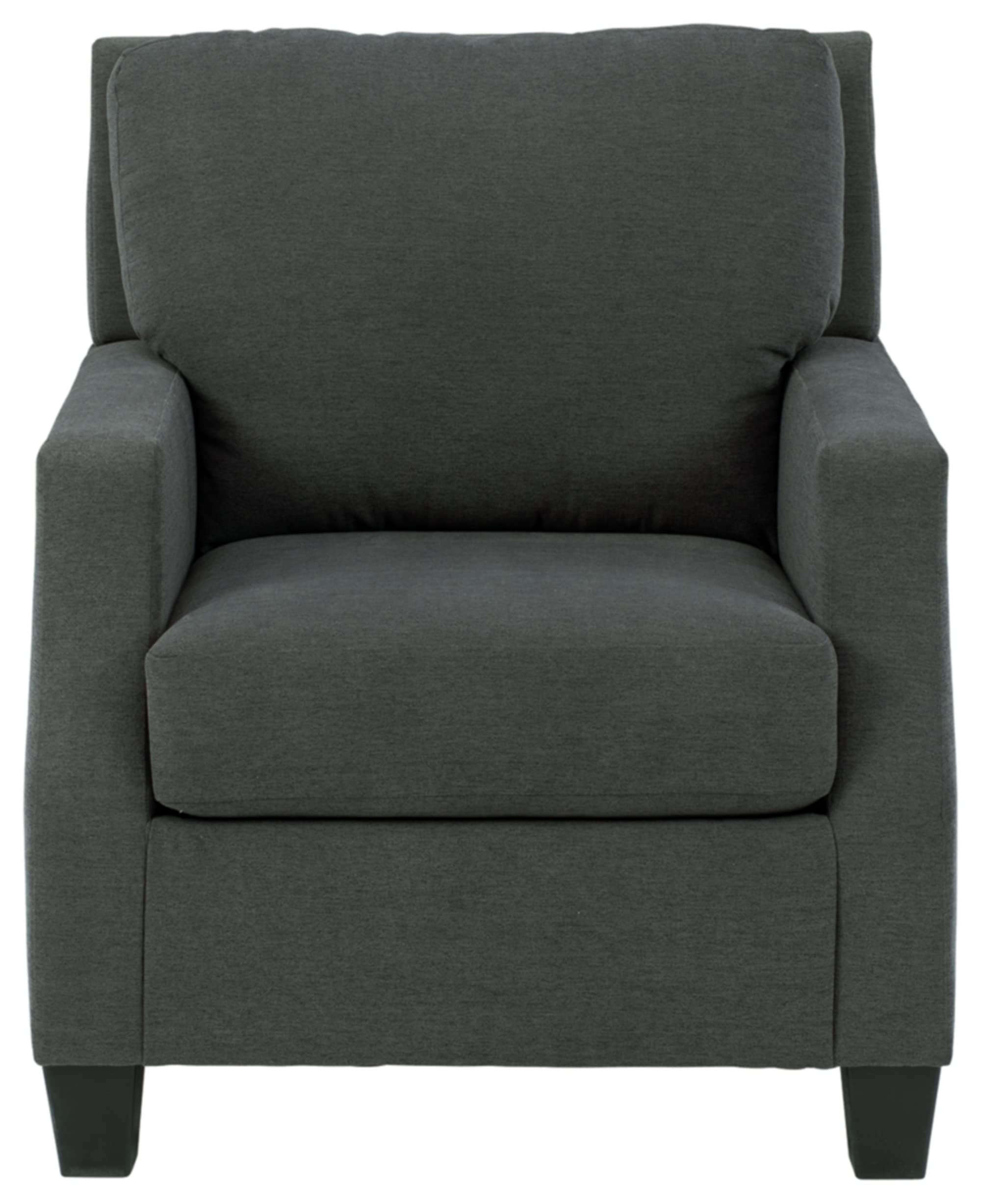 Signature Design by Ashley Bayonne Modern Arm Chair, Dark Gray