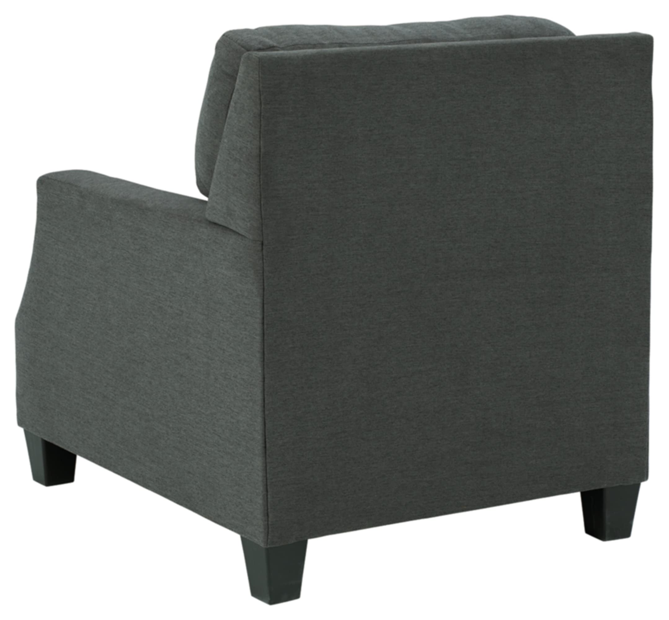 Signature Design by Ashley Bayonne Modern Arm Chair, Dark Gray