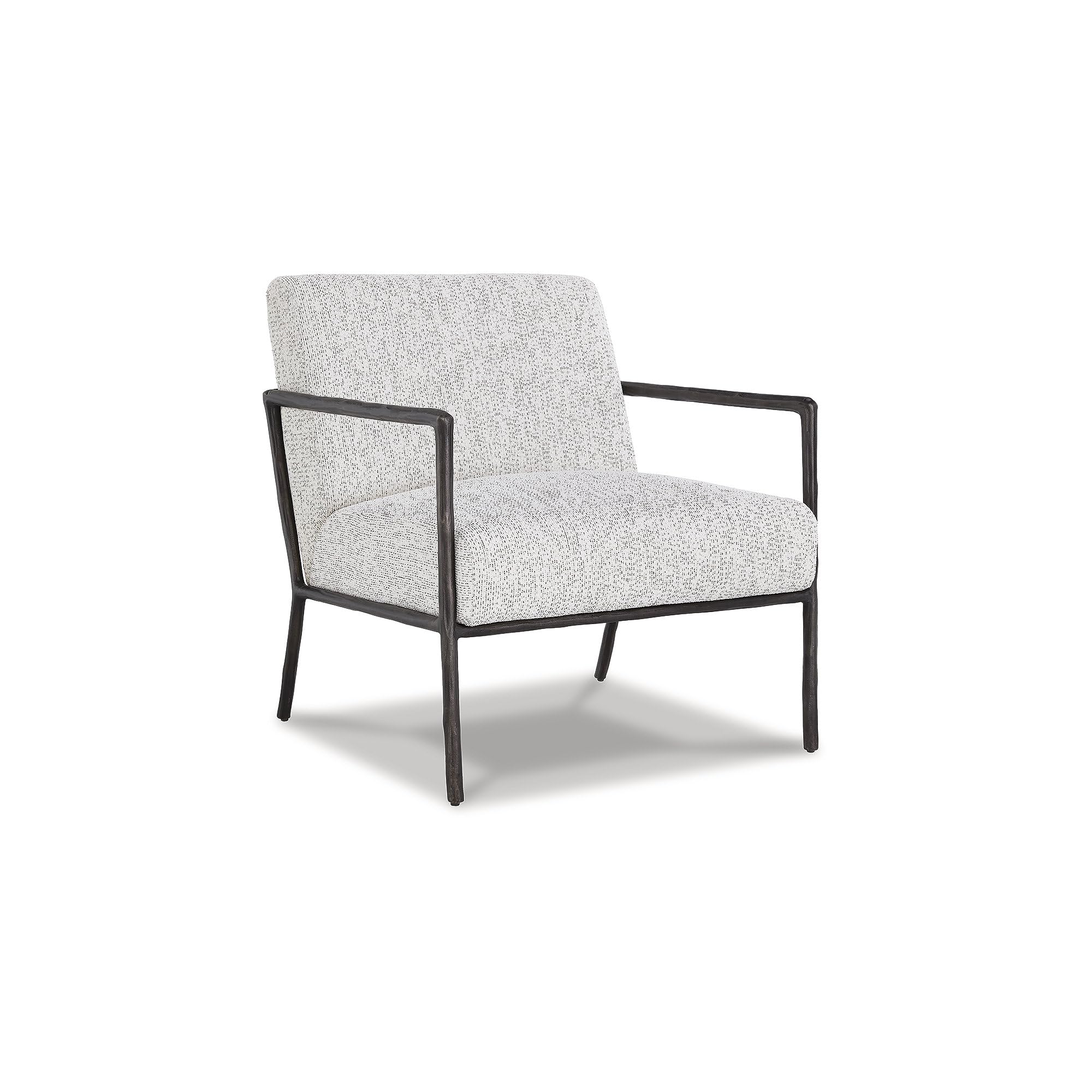 Signature Design by Ashley Ryandale Modern Accent Chair, White