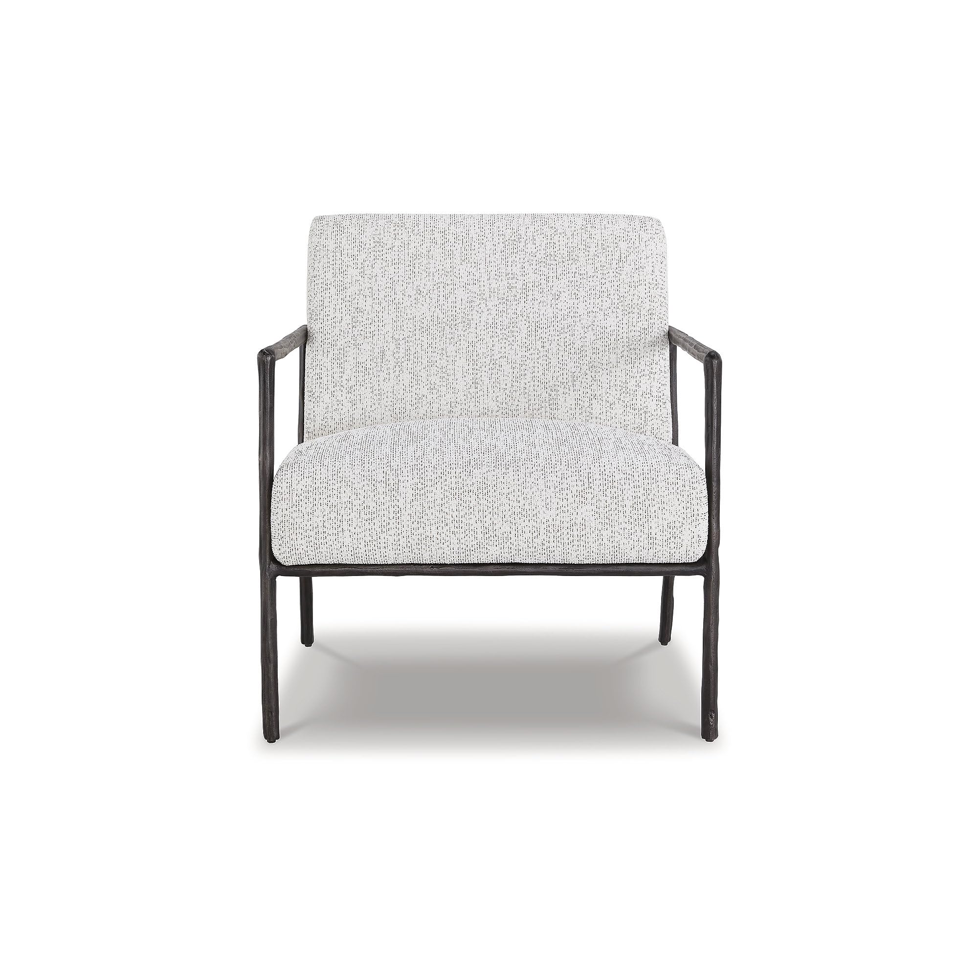 Signature Design by Ashley Ryandale Modern Accent Chair, White