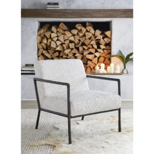 Signature Design by Ashley Ryandale Modern Accent Chair, White