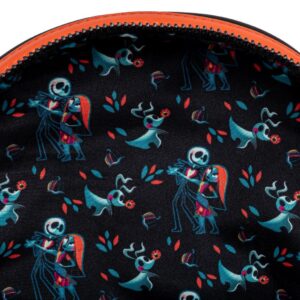 Loungefly Disney Nightmare Before Christmas Simply Meant To Be Womens Double Strap Shoulder Bag Purse