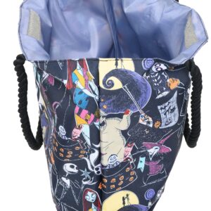 Disney Tote Nightmare Before Christmas Jack Skellington Print Lightweight Bag