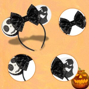 FANYITY Mouse Ears, Sequin Mouse Ears Headband for Boys Girls Women halloween&Disney Trip (HYL)
