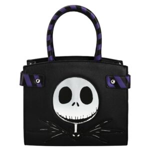 bioworld nightmare before christmas jack skellington movie character black purse