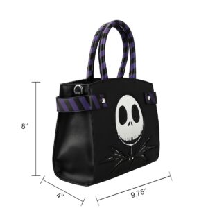 Bioworld Nightmare Before Christmas Jack Skellington Movie Character Black Purse