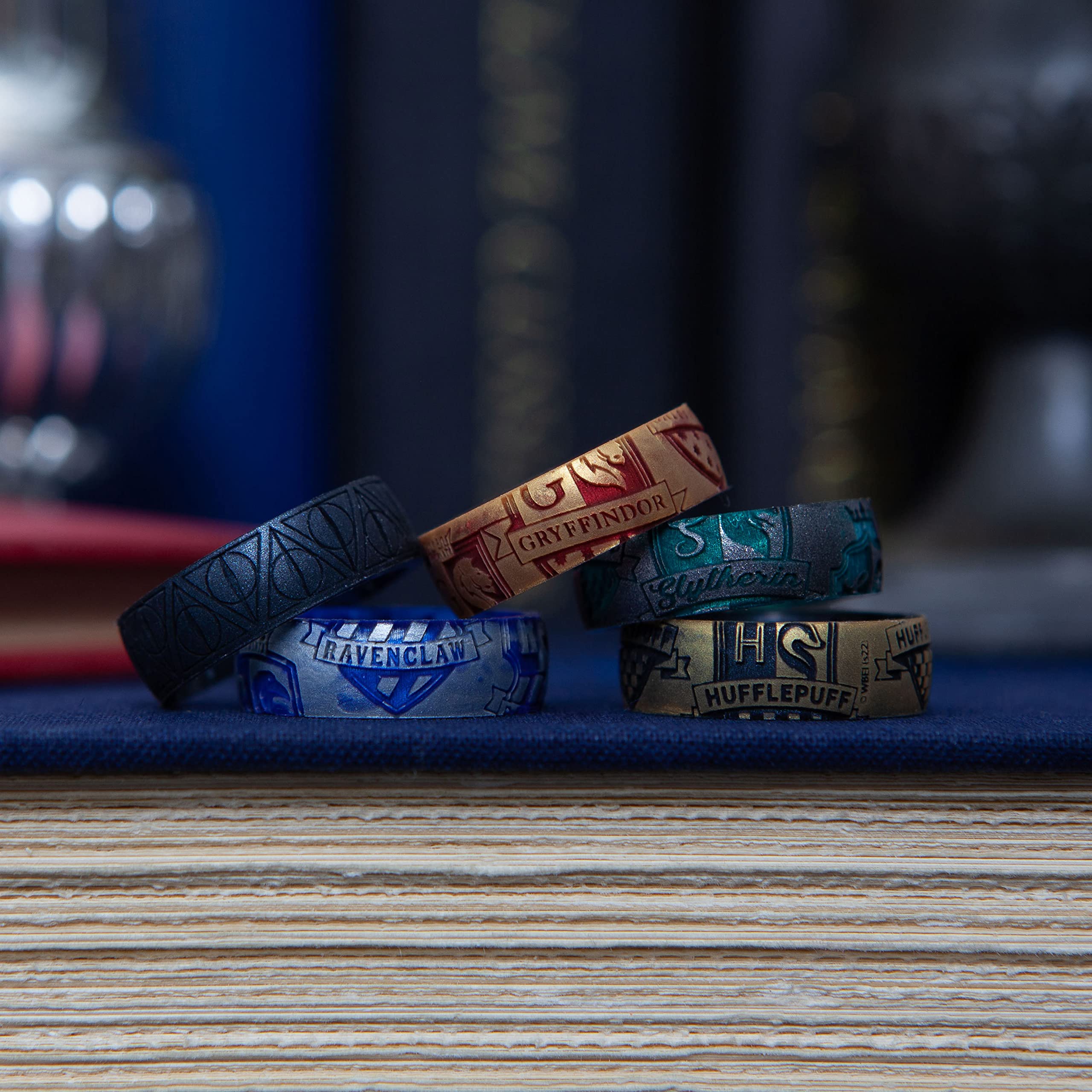 Enso Rings Wizarding World of Harry Potter Collection - Comfortable Silicone Rings - Gryffindor - 8