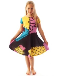 nightmare before christmas dress girls sally cosplay fancy dress up 13-14 years