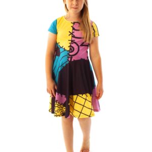 Nightmare Before Christmas Dress Girls Sally Cosplay Fancy Dress Up 13-14 Years