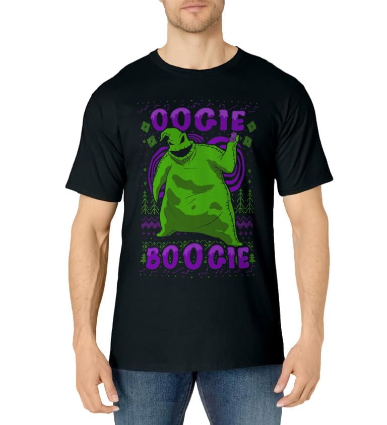Disney Nightmare Before Christmas Oogie Boogie Ugly Sweater T-Shirt