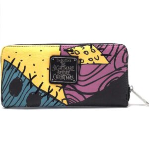 Loungefly The Nightmare Before Christmas Sally Face And Dress 2-Sided Zip Wallet