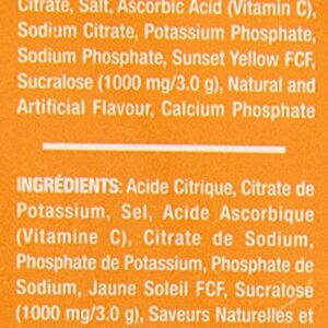 Sqwincher Zero Qwik Stik, Sugar Free, Low Calorie, Low Sodium Electrolyte Replacement Powder Hydration Drink Mix, Orange, 0.11 oz Packet (Pack of 50)