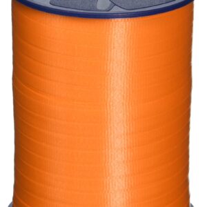 Morex Poly Crimped Curling Ribbon, 3/16-Inch by 500-Yard, Orange, 500-Yard, 1-Pack