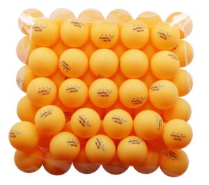 mapol 50- pack orange 3-star premium ping pong balls bulk,advanced training table tennis ball