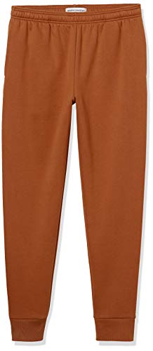 Amazon Essentials Men's Fleece Jogger Pant, Nutmeg, Medium