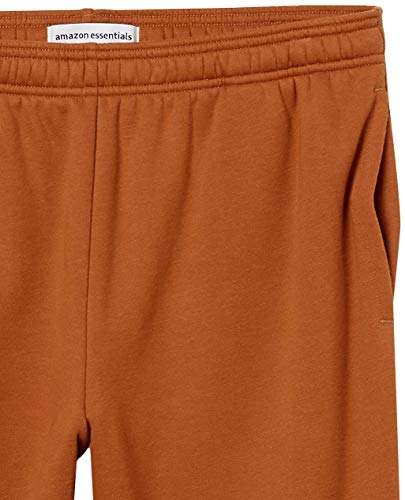 Amazon Essentials Men's Fleece Jogger Pant, Nutmeg, Medium