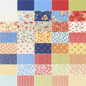 Fig Tree and Co Fruit Cocktail Jelly Roll 40 2.5-inch Strips Moda Fabrics 20460JR