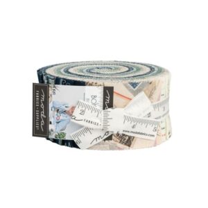 Janet Clare Bon Voyage Jelly Roll 40 2.5-inch Strips Moda Fabrics 16940JR