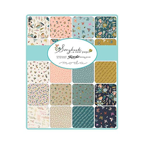 Moda Fabrics Songbook A New Page Jelly Roll by Fancy That Design House 45550JR