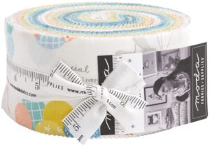 paper + cloth delivered with love jelly roll 40 2.5-inch strips moda fabrics 25130jr