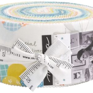 Paper + Cloth Delivered with Love Jelly Roll 40 2.5-inch Strips Moda Fabrics 25130JR