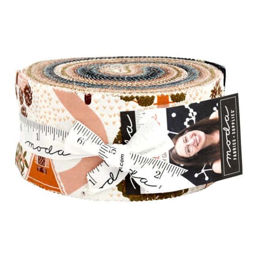 Gingiber Quaint Cottage Jelly Roll 40 2.5-inch Strips Moda Fabrics 48370JR