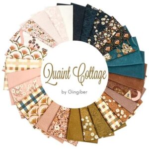 Gingiber Quaint Cottage Jelly Roll 40 2.5-inch Strips Moda Fabrics 48370JR