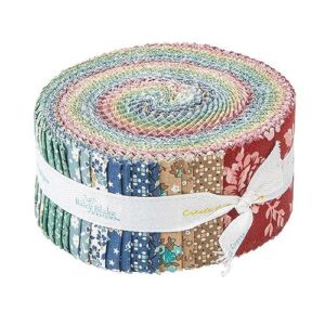 lori holt home town rolie polie 40 2.5-inch strips jelly roll riley blake designs rp-13580-40