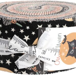 Urban Chiks Owl-o-Ween Jelly Roll 40 2.5-inch Strips Moda Fabrics 31190JR