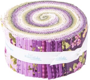 anne of green gables rolie polie 40 2.5-inch strips jelly roll riley blake designs rp-13850-40