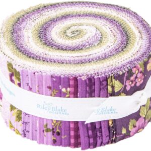 Anne of Green Gables Rolie Polie 40 2.5-inch Strips Jelly Roll Riley Blake Designs RP-13850-40