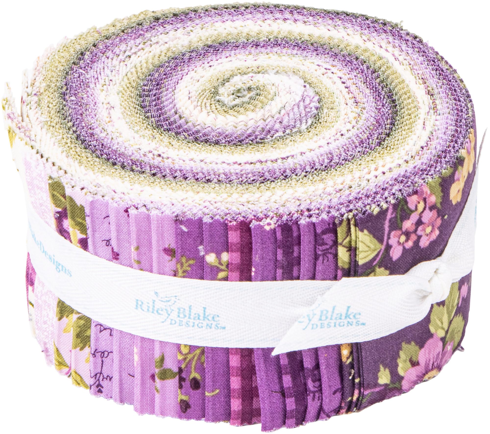 Anne of Green Gables Rolie Polie 40 2.5-inch Strips Jelly Roll Riley Blake Designs RP-13850-40