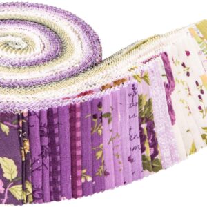 Anne of Green Gables Rolie Polie 40 2.5-inch Strips Jelly Roll Riley Blake Designs RP-13850-40