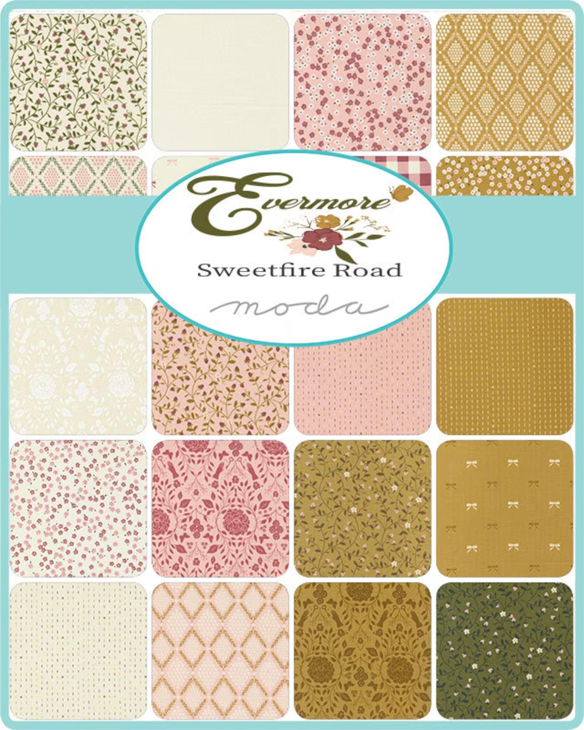 Evermore Jelly Roll 43150JR by Sweetfire Road from Moda by The roll