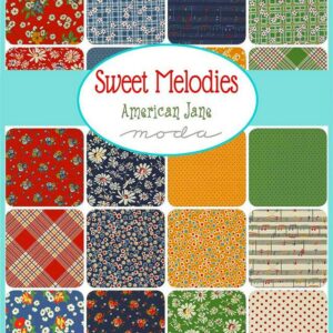 Sweet Melodies Jelly Roll 21810JR by American Jane from Moda by The roll