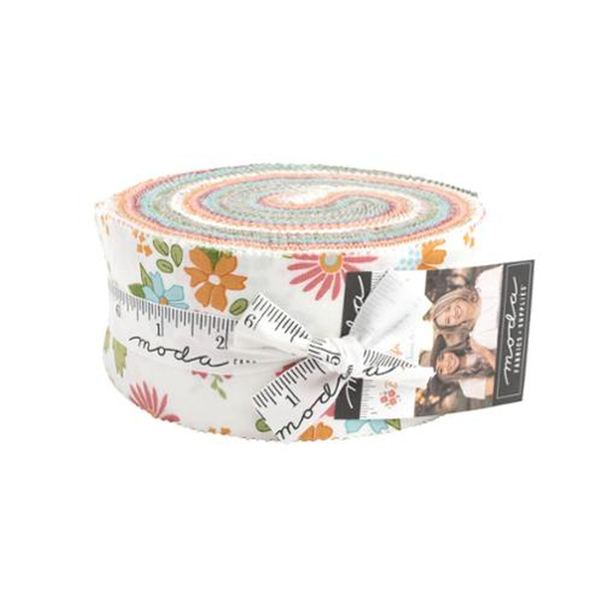 Bountiful Blooms Jelly Roll 37660JR by American Jane from Moda by The roll