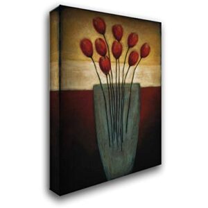 artdirect tulips aplenty ii 15x18 gallery wrapped canvas museum art by eve