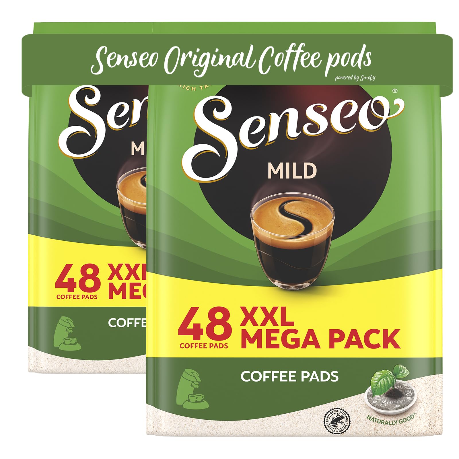 Senseo Mild Roast Coffee Pods 96-count Pads - 2 X 48 Pack