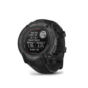 Garmin Instinct 2X Solar - Tactical Edition, Rugged GPS Smartwatch, Built-in Flashlight, Ballistics Calculator, Solar Charging Capability, Black